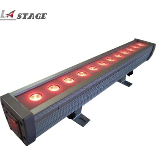 2pcs/lot 12x4W Outdoor Led Wall Washer Light RGBW IP65 Waterproof Led Light for Stage Theater Disco Nightclub