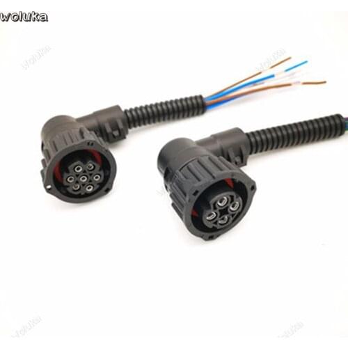 Rear taillight plug heavy truck wagon four holes seven hole socket for special car CD50 Q04