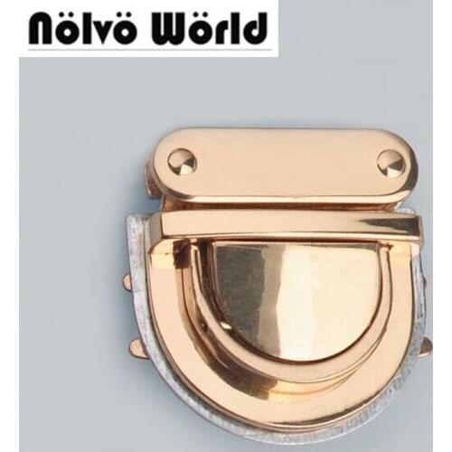 10pcs 5 colors 40*43mm high quallity DIY purse bag,man briefcase bags handbags tunk lock