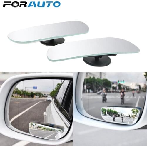 360 Degree Wide Angle Convex Blind Spot Mirror Auto Rearview Auxiliary Mirror Parking Car Mirror Car Accessories 1 Pair