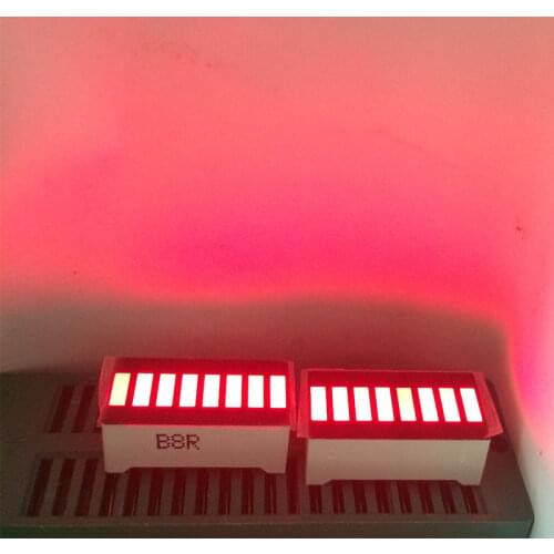 5pcs LED Display 8 Segment Bar Graph Red Numbers LED Signs Display Cube 8Bars Graphics Board Bar-Graph 8segmentos Module