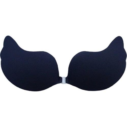 Sexy Invisible Push Up Bra Self-Adhesive Silicone Seamless Front Closure Sticky Backless Strapless Bra women lingerie