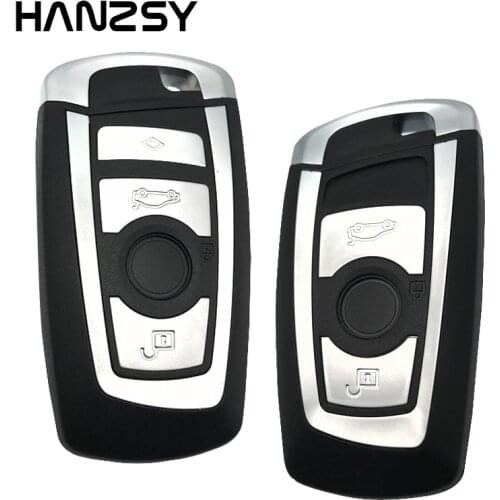 3/4 Buttons Replacement Smart Remote Key Shell Case Fob For BMW F CAS4 5 Series 7 Series and 1 3 5 6 7 Series X3 X4