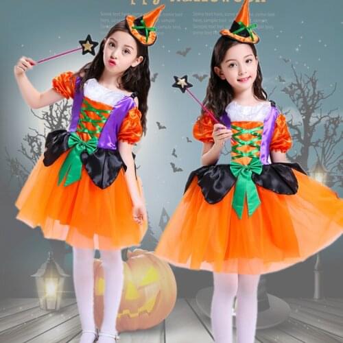 2020 Aitonoble New Costume Child Cute Costume Supergir Dress Girls Dress Cosplay Halloween Costume For Halloween cosplay