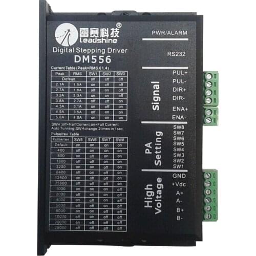 Leadshine DM556 Stepper Motor Driver for 2 Phase Stepper Motor