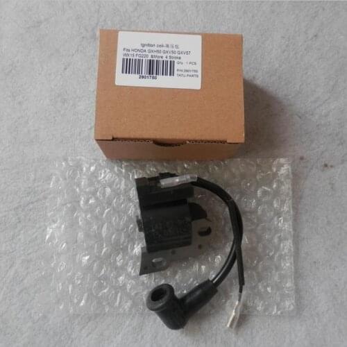 GXH50 IGNITION COIL FOR HONDA GXV50 GXV57 WX15 F220 TILLER WATER PUMP IGNITOR EXCITER STATOR IGNITER 30500-ZM7-004 FREE SHIPPING