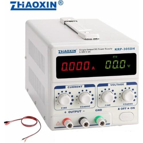 KRP-305DH adjustable DC power supply mobile laptop repair power 30V5A resolution 0.1V 0.001A C.C / C.V Automatically Switch