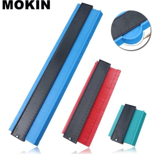 Profile Copy Gauge Contour Gauge 5/10/20'' Edge Shape Duplicator Marking Ruler For Tiling Laminate Tiles Wood Marking Tools