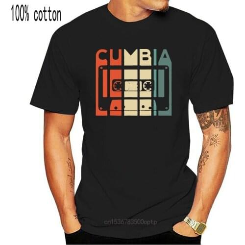 Fashion Mens Short sleeve T Shirt brand Cumbia Latina Latino Baile Dance Party Regalo Colombia Mens Cool Short Sleeve T Shirt