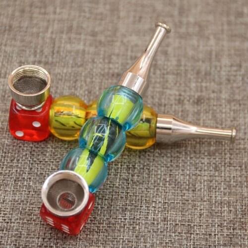 Fashion Pipes Creative Metal Tobacco Pipe Portable Filter Cigarette Holder Smoking Pipe Mouthpiece Accessories Grinder Strainer
