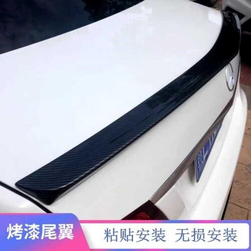 Suitable For 08-15 Mercedes Benz E-class W212 E200 260 E300l E63 Refitting Amg Carbon Fiber Tail Top Wing