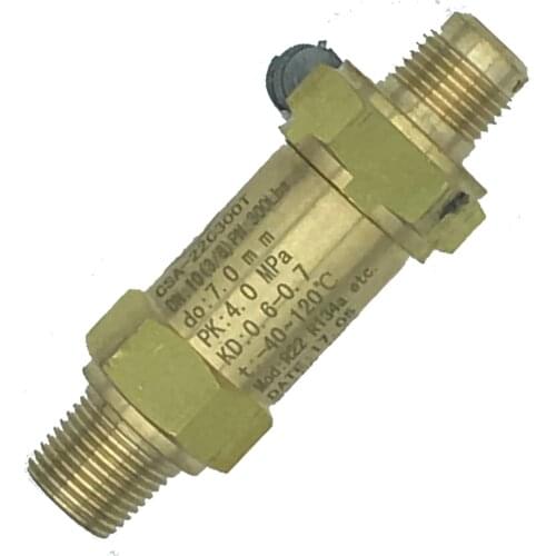 Safety relief valve is recommended as an external and internal safety relief valve in refrigeration plants and heat pump units