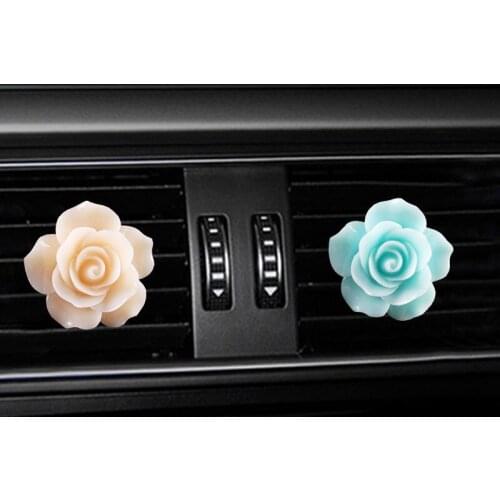 Rose car Air conditioning outlet perfume car perfume car interior accessories car fragrance