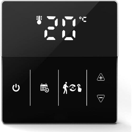 HY609 16A for Electric Heating WiFi Smart Home Electric Heating Thermostat Temperature Controller Tuya APP Alexa Voice Control