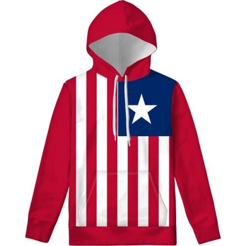 LIBERIA hoodie diy free custom made name number sweatshirt nation flag lr liberian country college print photo logo clothes