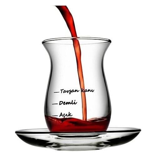 Trend 2021 Pasabahce 4 Pcs Çayımın Demi Tea set посуда для кухни наборы set kitchen vaisselle platos