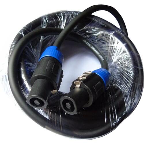 High Quality 2 pin speaker to Speaker cables DJ PA 32FT 12 Gauge 12GA