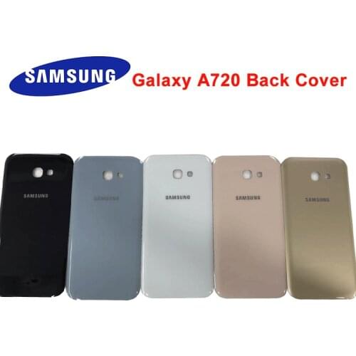Samsung Galaxy A7 2017 Back Battery Cover Phone Case Glass Rear Door Housing Cover Replacement For Samsung A720 A720F Rear cover
