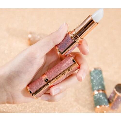 1 PC QIC Natural Fruit Honey Plant Star Lip Balm Moisturizing Long Lasting Nourish Lips Vitamin E Lip Care