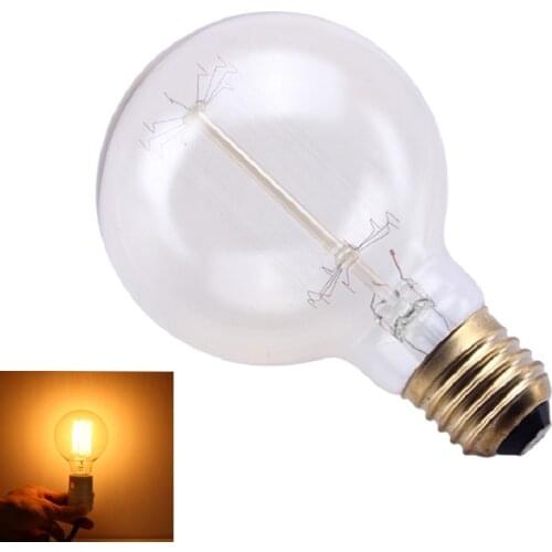 40W Big Promation G80 Incandescent Bulb E27 Globe Retro Edison Vintage Lamp Light 110V-220V