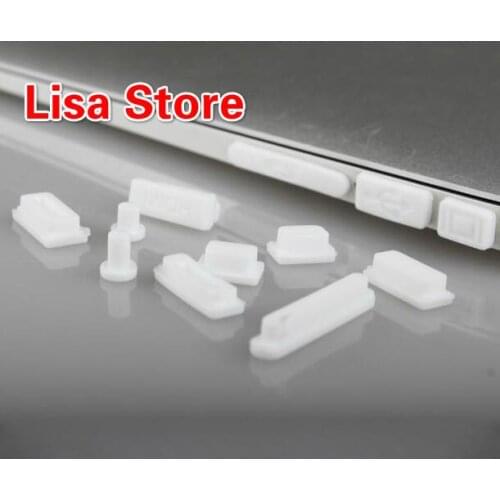 50 sets Universal Silicone Anti Dust Plug Cover Stopper Laptop usb plug Computer Accessories for Xiao Mi Apple Pro Air Retina
