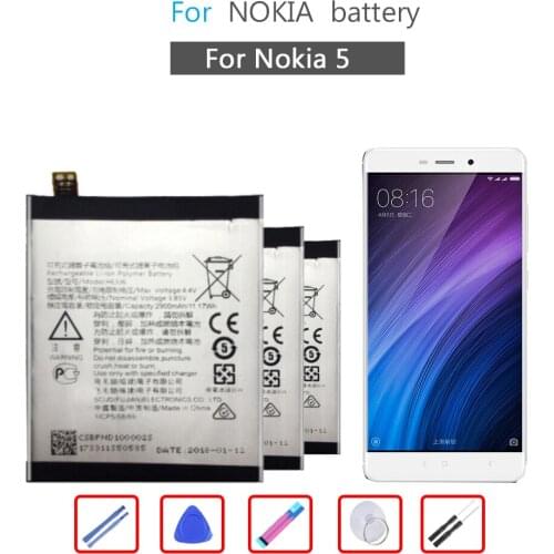 2900mAh HE336 Battery For Nokia 5 Dual SIM (TA-1053 DS) For Nokia 3.1 TA-1044 Mobile Phone