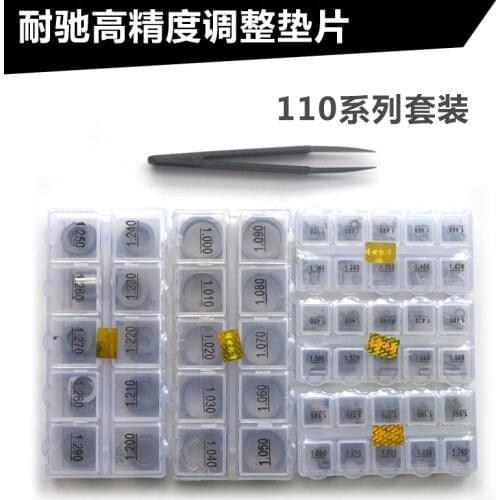 500 Pieces Common Rail B14 B25 B31 B37 B42 for Bo-ssch 110 Injector Repair Adjustment Washer Shim High Quality Steel Gasket Kits