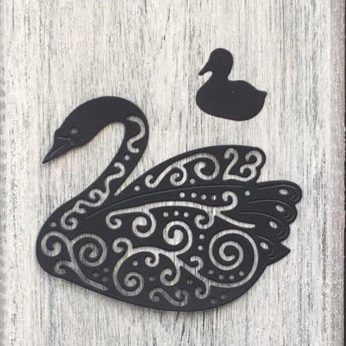 ArtScrap Swan Metal Cutting Dies Stencils For DIY Scrapbooking Card Decorative Craft Embossing Die Cuts | Art: 82