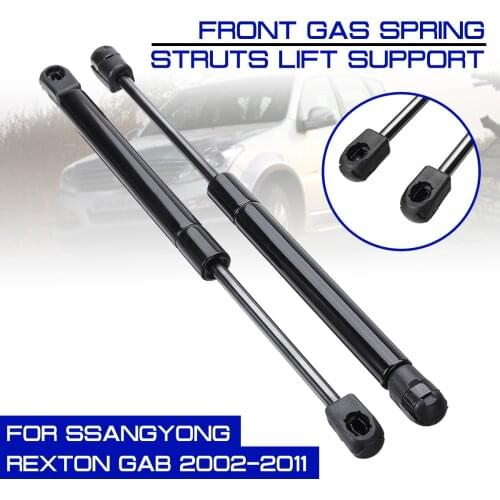 Car Front Engine Cover Hood Shock Lift Struts Bar Support For SSANGYONG REXTON GAB 2002-2011 Props Rod Arm Gas Spring Bracket