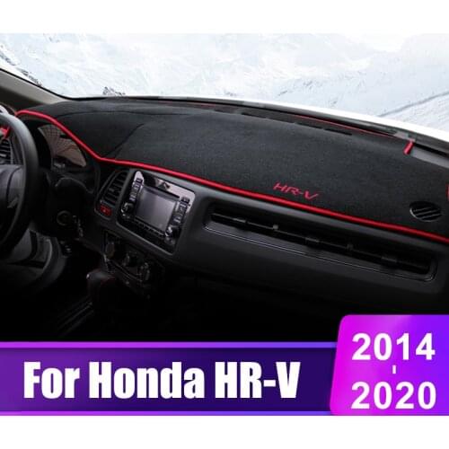 For Honda HRV HR-V HR V 2014 2015 2016 2017 2018 2019 2020 Car Dashboard Cover Mat Instrument Platform Desk Pad Accessories