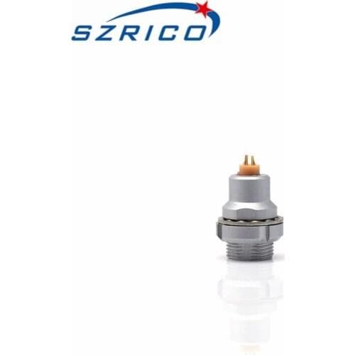 M7 EEG B Series 00B 2 3 4 5 Pin Micro Metal Circular Fixed Socket Self Locking Push Pull Connector For Detect Devices