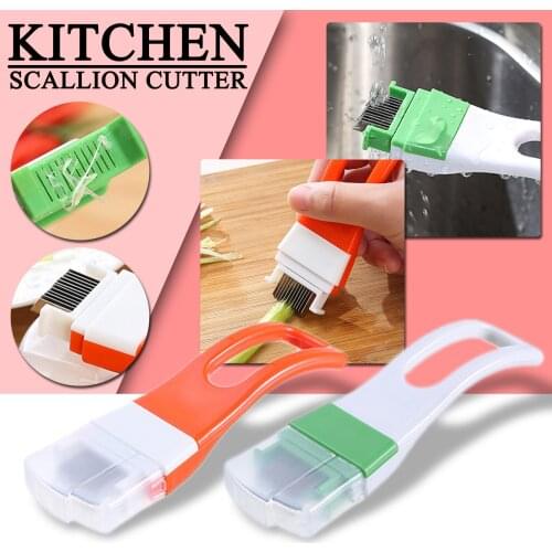 Garlic Cutter Knife Cutting Onion Speedy Chopper Vegetable Shred Silk Multifunction Kitchen Restaurant Hotel Shred Silk Knife