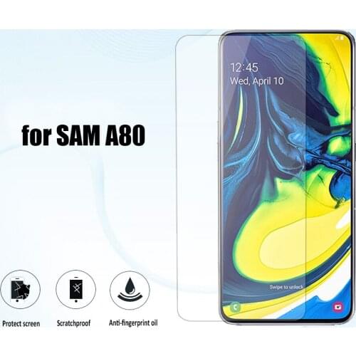 Wholesale Free DHL 1000Pcs for Samsung A10 A10e A10S A20 A20e A30 A30S A40 A50 A60 A70 A80 A90 9H Full Glue clear Tempered Glass