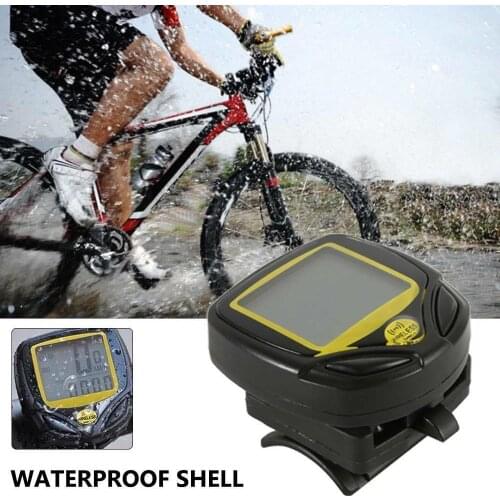 Vehemo LCD Bicycle Speedometer Wireless Cycling Computer Waterproof Outdoor for Motorcycle Odometer Bike Computer Durable Rider