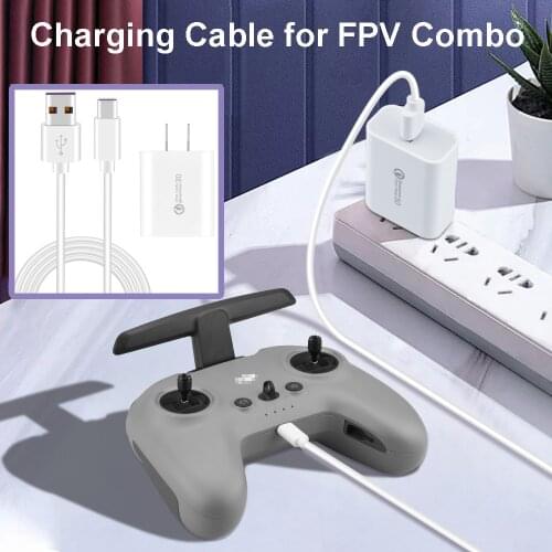 Remote Control Charging Cable for DJI FPV Combo/MINI 2/Mavic Mini Two-way Charger Butler OTG Data Cable Drone charging Accessory