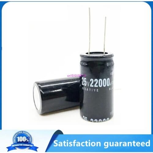 1pcs/lot 25V 22000UF aluminum electrolytic capacitor size 25V22000UF 20