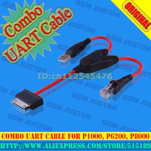 100% Original SAM Pro Box SPT box with for samsung GPG P1000 /P6200 p8000 combination crystal head UART cable Free Shipping