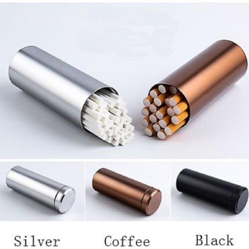 121mm Aluminium alloy Cigarette case box carrier Seal Dampproof Waterproof