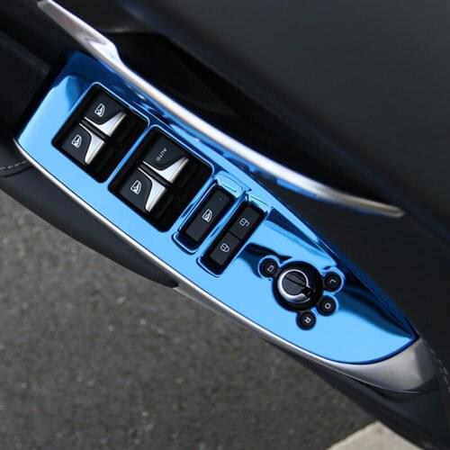 4pcs for changan CS75 PLUS 2020 Window lift panel Decorative frame stainless steel