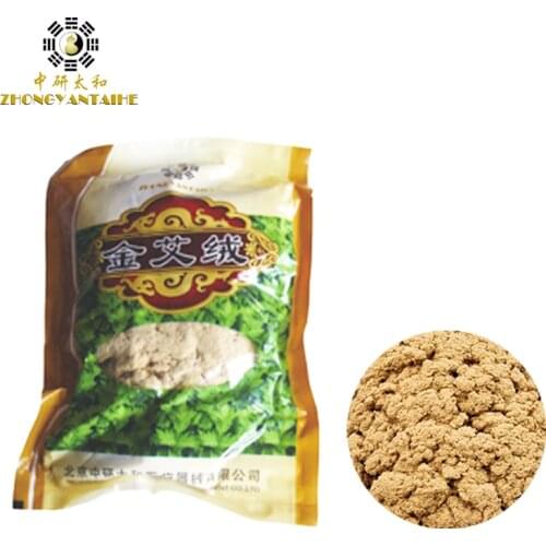 50g high quality 30:1 gold moxa floss Pure Moxa Gold-Super Pure Moxa punk mugwort warm channel and expelling cold