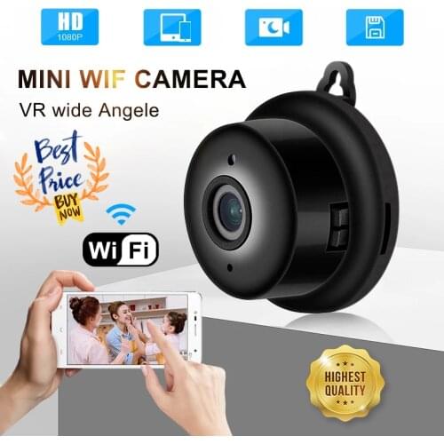 Wireless IP Camera Mini Wifi Surveillance Camera 720P HDs Home Night Vision Remote Monitoring Micro Baby Monitor