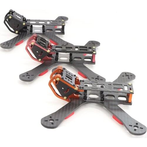 Chameleon220 220mm Carbon Fiber FPV Frame Kits 4mm Arm 118g for RC FPV Racing Freestyle 5inch Drones DIY Parts