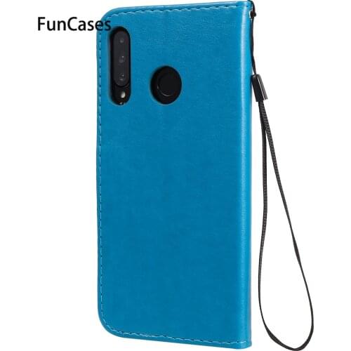 Flip Cases Covers For phone case Huawei Nova 4E Cool PU Leather Book Wallet Phone Pouch Case sFor Protector accesorios P30 Lite