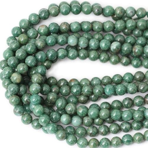 Emerald Loose Beads Natural Gemstone Smooth Round for Jewelry Making
