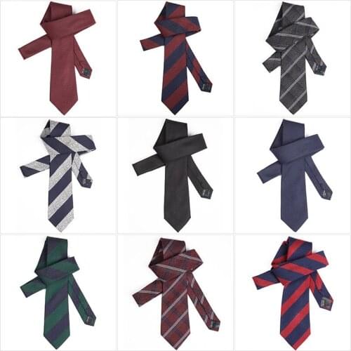 Linbaiway Men Tie Plaid Stripe Ties Formal Wear Business Suit Jacquard Necktie Wedding Party Gravatas Cravat Male Accessory