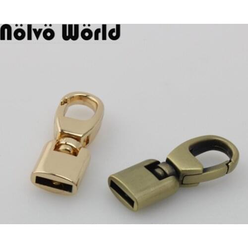 Metal fitting hardware handbag/bags tassel cap clasp hook handbag screw connector bag hanger handbag clasp