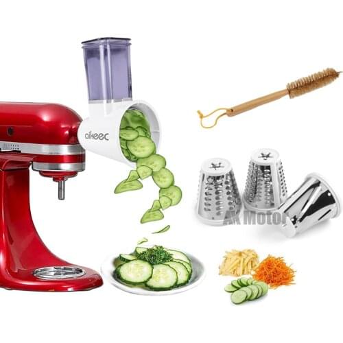 New For KitchenAid KSMVSA Accessories Fresh Food Prep Slicer Shredder Attachment For Kitchen Stand Mixer Make Salad Coleslaw