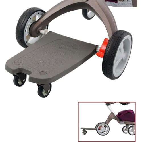 Skateboard For Stokke Xplory V3 V4 Dsland Scoot Series Baby Trolley Sliding Board Pedal Convenient For Children Easy For Travel