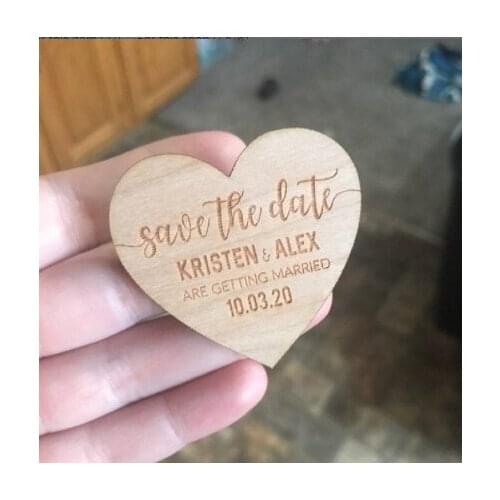 Save The Date Magnet, Wooden Magnets, Wedding Invitation, Wedding Announcement, Wooden Save The Date, Personalized Magnet, Boho