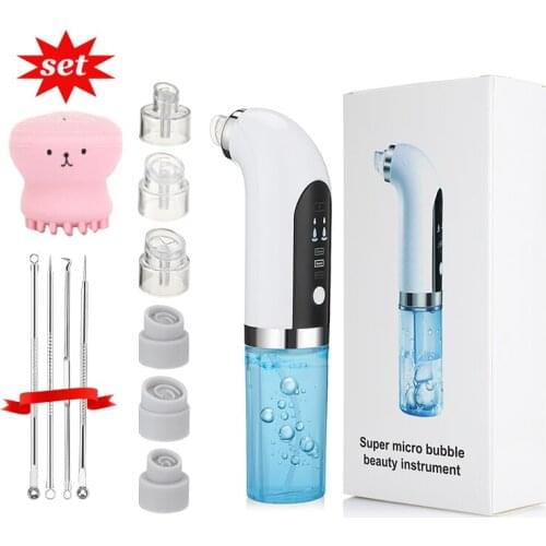 Blackhead Remover Pore Vacuum - Electric Blackhead Vacuum Cleaner Blackhead Extractor Tool Device Comedo Removal Suction Beauty